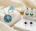 handmade silver jewelry with gemstones